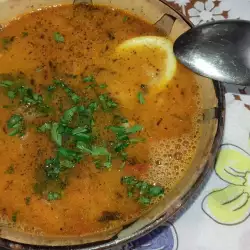 Доматена супа в микровълнова