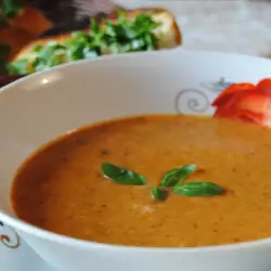 Класическа френска доматена супа