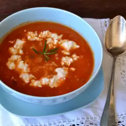 Лятна супа с ориз
