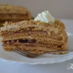 Лесна френска селска торта с медени блатове