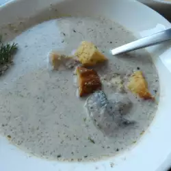Лятна супа с мащерка