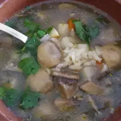 Постна супа с целина