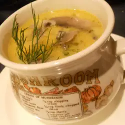 Лятна супа с бульон