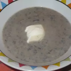 Гъбена супа със сметана