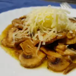 Печурки с чесън