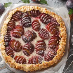 Галет със сливи и бадеми