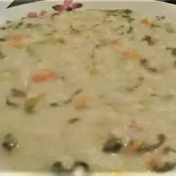 Тиквички с ориз и зеленчуци