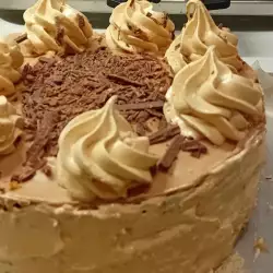 Торта с маскарпоне и брашно