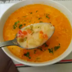 Градинарска супа с чушки