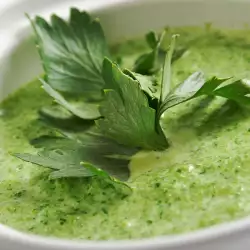 Крем супа от зелени салати