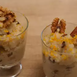 Десерт с кардамон без яйца