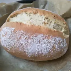 Хляб в хлебопекарна с яйца