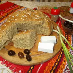 Хляб с лимец, овесени ядки и мед
