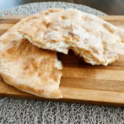 Плосък хляб със сода бикарбонат
