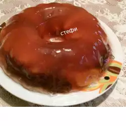 Желирана торта с компот
