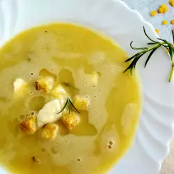 Крем супа от леща със зехтин
