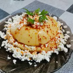 Качамак със сирене и кашкавал