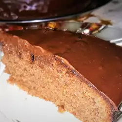 Какаов кекс с шоколадова глазура