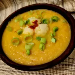 Крем супа от карфиол с чушки