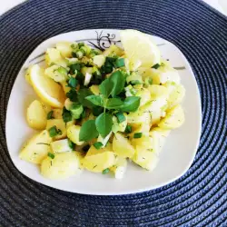 Картофена салата с лимони