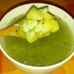 Постна супа с копър