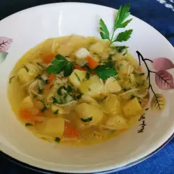 Зеленчукова супа с чили