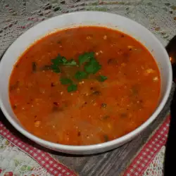 Картофена супа с домати
