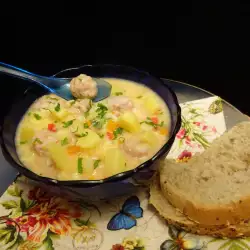 Зимна супа с фиде