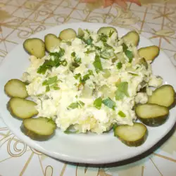 Картофена салата с лук и зехтин