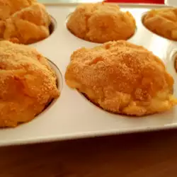 Картофени кюфтета във форма за мъфини