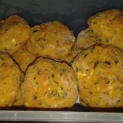 Картофени кюфтета на фурна със сирене