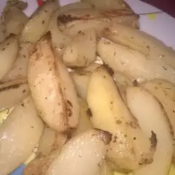 Ястие с картофи и олио