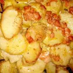 Печени картофи със сметана