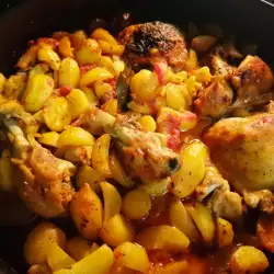 Бабина манджа с картофи и пиле