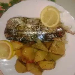 Риба на фурна с картофи
