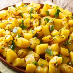 Картофи соте по индийски (Jeera Aloo)