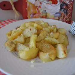 Картофи соте с копър и чесън