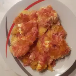 Картофи на фурна с топено сирене