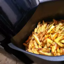Пържени моркови и картофи в ейр фрайър