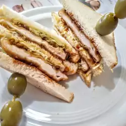 Сандвичи с Пилешко Филе