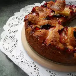 Кейк торта с италиански сливи