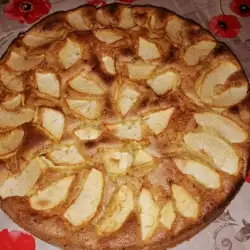 Ябълков кекс с масло