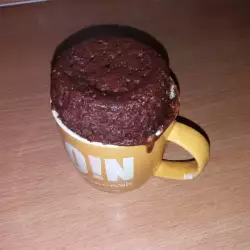 Кекс в чашка за 5 минути