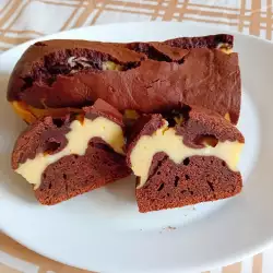 Ванилов кекс с шоколад