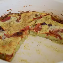 Кето пица с блат от броколи