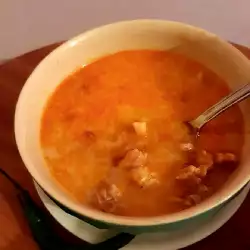 Зимна супа със свинско