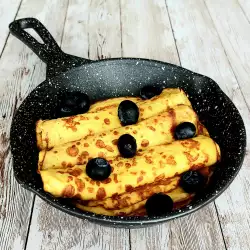 Кето палачинки с крема сирене и яйца