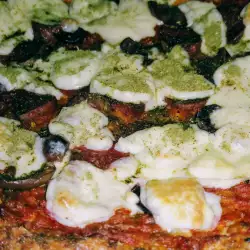 Пица от карфиол с пармезан