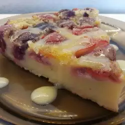 Десерт с ягоди и ванилия