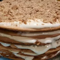 Класическа медена торта с домашни блатове